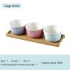 High-Temperature Resistant Soufflé Baking Bowl: Versatile Dessert Pudding Cup and Baking Container