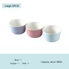 High-Temperature Resistant Soufflé Baking Bowl: Versatile Dessert Pudding Cup and Baking Container