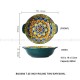 Bohemia Vintage Dinnerware Boom Flowers Ceramic Bowls Plates