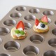 Champagne 24 Muffin Tin Cups Cupcake Molds Nonstick Coated Baking Pan