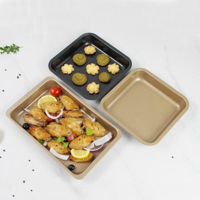Nonstick Coated Multipurpose Baking Pan for Chicken Wings, Biscuits, and Cookies Nonstick Coated Multipurpose Baking Pan for Chicken Wings, Biscuits, and Cookies