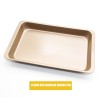 Nonstick Coated Multipurpose Baking Pan for Chicken Wings, Biscuits, and Cookies