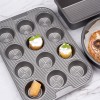 Corrugated Bottom Baking Pan Muffin Cup Cake Mold Toast Baking Mold