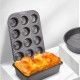 Corrugated Bottom Baking Pan Muffin Cup Cake Mold Toast Baking Mold