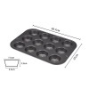 Corrugated Bottom Baking Pan Muffin Cup Cake Mold Toast Baking Mold