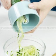 Innovative ABS Spiral Grater: Rotary Vegetable and Fruit Grater Innovative ABS Spiral Grater: Rotary Vegetable and Fruit Grater