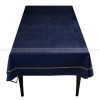 Solid Color Flannelette Tablecloth Velvet Waterproof Table Cover