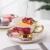 산벚나무 컵과 접시 (숟가락 선물 상자 포장 포함) 