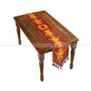 Byron Table Runner Road of Poet Decorative Cloth Velvet Table Cover