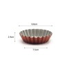 Flower-shaped Baking Mold Egg Tart Mold Chrysanthemum Calendula Set of 3