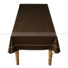 Solid Color Flannelette Tablecloth Velvet Waterproof Table Cover