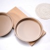 Gold Roll-Up Baking Pan Set - Round Pie & Bread Baking Mold Set of 3