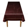 Solid Color Flannelette Tablecloth Velvet Waterproof Table Cover