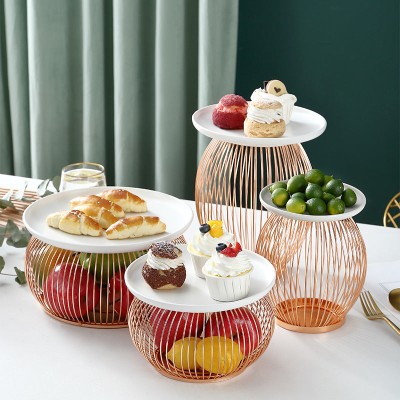 European Minimalist Fruit Plate for Hotel and Restaurant Pastry Storage Cake Display European Minimalist Fruit Plate for Hotel and Restaurant Pastry Storage Cake Display