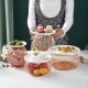 European Minimalist Fruit Plate for Hotel and Restaurant Pastry Storage Cake Display