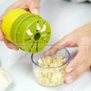 Household Manual Garlic Grinder Kitchen Gadget Rotary Garlic Press