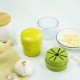 Household Manual Garlic Grinder Kitchen Gadget Rotary Garlic Press