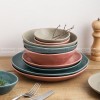 Matte Fusion Ceramic Dinner Plate Combination Tableware Set of 2 (8" and 11")