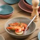 Matte Fusion Ceramic Dinner Plate Combination Tableware Set of 2 (8" and 11")