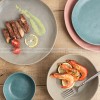 Matte Fusion Ceramic Dinner Plate Combination Tableware Set of 2 (8" and 11")