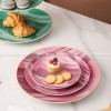 Versatile Ceramic Plate Set - Ideal for Steak and Desserts (8" and 10")