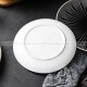 Nordic Minimalist Charm: Modern Round Ceramic Plate Set of 2 (8" and 10")