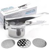 Kitchen Gadgets Potato Ricer Stainless Steel Masher Manual Juicer