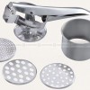 Kitchen Gadgets Potato Ricer Stainless Steel Masher Manual Juicer