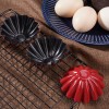 Large Egg Tart Mold Flower Shaped Fruit Pie Plate Cake Mold 3 Pcs