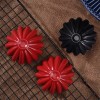 Large Egg Tart Mold Flower Shaped Fruit Pie Plate Cake Mold 3 Pcs