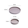 Thickened Baking Pan Removable Bottom Pizza Pan Non-stick Pie Pan