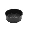 Round Lock Cake Mold Removable Bottom Non-stick Baking Pan with Lid