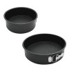 Round Lock Cake Mold Removable Bottom Non-stick Baking Pan with Lid