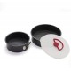 Round Lock Cake Mold Removable Bottom Non-stick Baking Pan with Lid