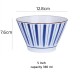 Artisan Elegance: Japanese Style Ceramic Dinnerware Hat Shape Rice Bowl - 5''