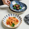 Harmony in Simplicity: Japanese Ceramic Deep Dinner Plates (7'' and 8'')