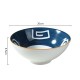 Sophisticated Hat-Shaped Ceramic Bowls Set - 7''/8'' - Japanese Inspired