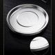 304 Stainless Steel Snack Plate Bone Spitting Dish Set of 9