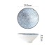 Artistry in Elevation: Set of 4 Vertical Pattern Underglaze Dinner Bowls – 8"