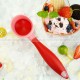 Elastic-Handled Plastic Ice Cream Scoop: Perfect for Round, Effortless Scoops