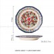 Pastoral Exotic Daisy Tableware Ceramic Dinnerware Bowls Plates
