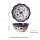 Pastoral Blue Sorrel Tableware Ceramic Dinnerware Bowls Plates
