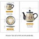 Creative Pastoral Drinking Utensils Ceramic Kettle Cups and Sacuers