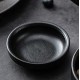 Frosted Tableware Black Ceramic Dinnerware Untensils Bowls Plates