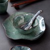 Kiln Change Dinnerware Green/Blue Glazed Ceramic Tableware Bowl Plate