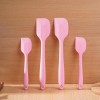 Versatile Silicone Baking Tools: Set of 4 Cake Cream Spatulas for Effortless Mixing