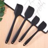 Versatile Silicone Baking Tools: Set of 4 Cake Cream Spatulas for Effortless Mixing