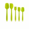 Versatile Set of 5 Silicone Baking Tools for Cake Cream, Spreading, and Mixing