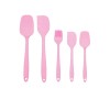 Versatile Set of 5 Silicone Baking Tools for Cake Cream, Spreading, and Mixing