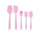 Versatile Set of 5 Silicone Baking Tools for Cake Cream, Spreading, and Mixing